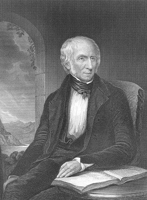 Romantic Poet WILLIAM WORDSWORTH the Prelude ~ Antique 1873 Art Print ...