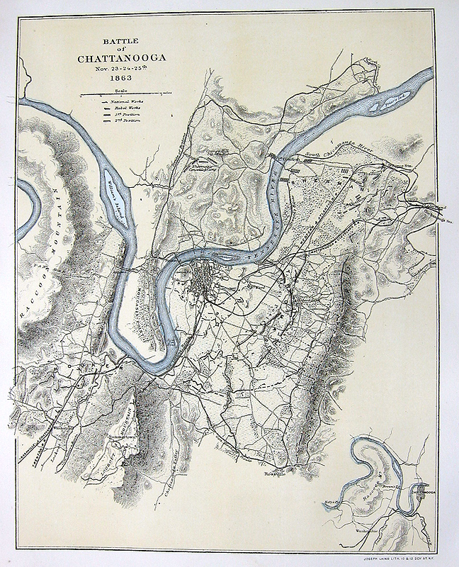 Chattanooga Battle Map